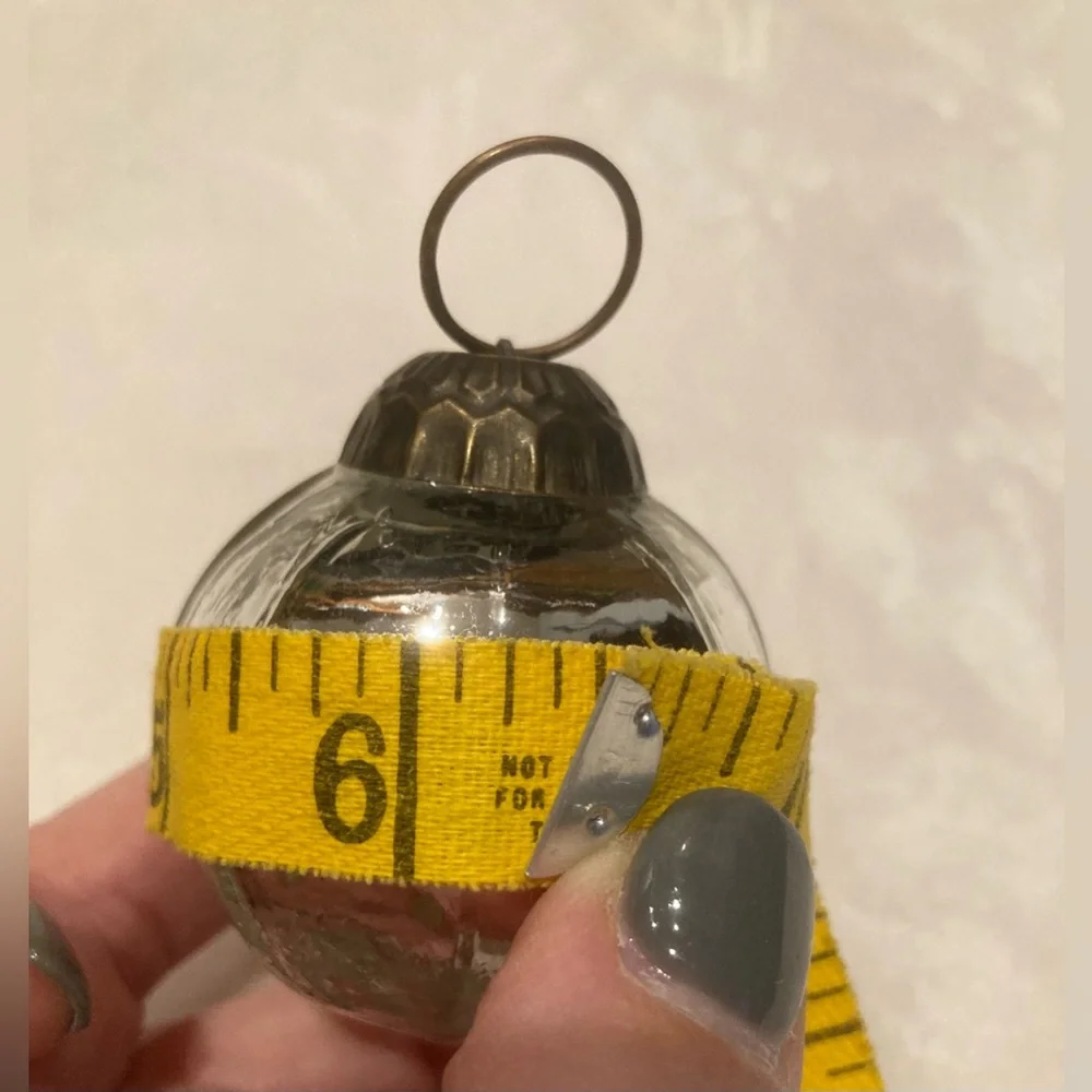 Restoration Hardware Mercury Glass Ornament
